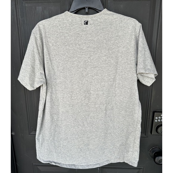 ZYIA Active Top Women's Size XL T-Shirt Short Sleeve Crew Neck Gray - Picture 2 of 8